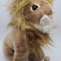 Vintage Lion Plush Stuffed Animal Brown Sitting 10&acirc;�� CLEAN