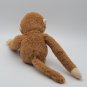 BB Banana Bay Brown Monkey Plush Stuffed Toy  15&acirc;�� / Hook & Loop Paws CLEAN