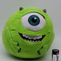 Disney Monsters University Inc Mike Wazowski 8" Plush Ball TY Beanie Ballz Green