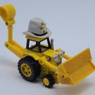 Bob The Builder SHERIFF SCOOP Die Cast Loader Backhoe Vehicle 2004 MAGNETIC