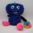 Build a Bear Plush Blue Monster Mixter short & long Arms  Furry 19"