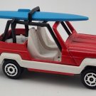 Majorette Red Renault Jeep JP4 Dune Buggy Surfer w/Surf Board #252 France 1:47