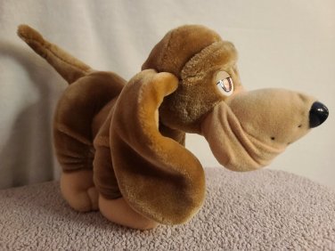 Vintage Tonka Pooch Patrol Hound Dog Growling Puppy Dog Plush 12" Stuffed Animal