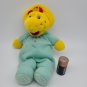 VINTAGE Bedtime Yellow BJ In Thermal Blue Pajamas Barney & Friends Plush 9"