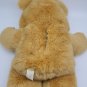 Large-Sized Tan Bear Plush Records/Plays Sound/Heart Lights Up TESTED