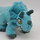 Jurassic World Blue Dinosaur Triceratops Stuffed Animal Plush 8" Hasbro 2014