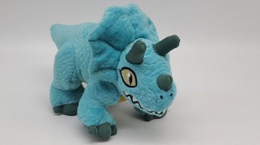 Jurassic World Blue Dinosaur Triceratops Stuffed Animal Plush 8" Hasbro 2014