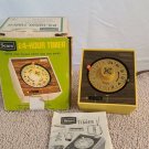 Vintage Sears 24 Hour Automatic Timer Wood Grain Model 796.66000 WORKS
