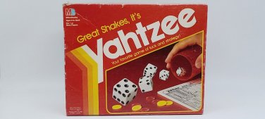 Vintage Yahtzee by Milton-Bradley 1991