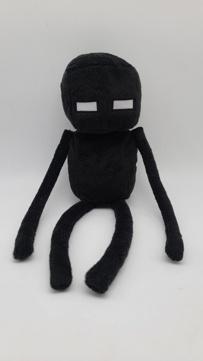 Minecraft Enderman Plush 17 inch Black Stuffed Toy Figure Mojang