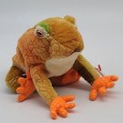 TY Beanie Buddies Collection 2000 Prince The Frog Green Plush Stuffed Toy Animal