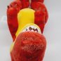Build A Bear Workshop Red Dinosaur Velociraptor Raptor TREX Plush BABW CLEAN