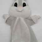 VTG Bugs Bunny  Looney Tunes Hand Puppet Plush 9" Stuffed Animal Toy Tyco 1996