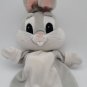 VTG Bugs Bunny Looney Tunes Hand Puppet Plush 9" Stuffed Animal Toy Tyco 1996