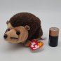 TY Beanie Baby - PRICKLES the Hedgehog 1998