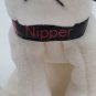 Dakin Plush RCA Chipper Dog Bull Terrier 5" White Stuffed Animal Toy 1993
