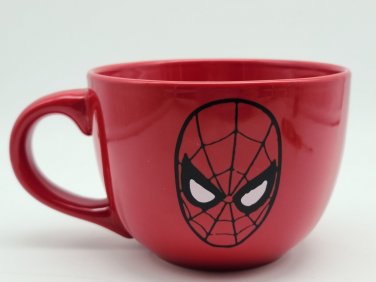 Marvel Comics Spider-Man Large Red Ceramic Coffee Tea Mug Cup