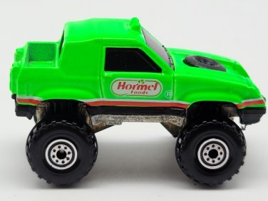 Hot Wheels Hormel Foods 4x4 Gulch Stepper Truck Fluorescent Green Diecast 1/64