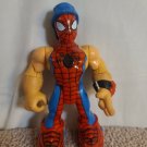 Spiderman Playskool Toy Figure Cap Watch Time Marvel Toybiz 2005