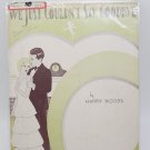 We Just Couldn't Say Goodbye - Vintage Sheet Music 1932