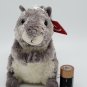 Aurora Squirrel Plush 6'' Gray Stuffed Animal Hands Together