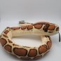 Wild Republic Burmese Snake Plush Brown Spotted Stuffed Animal 40"+ Long