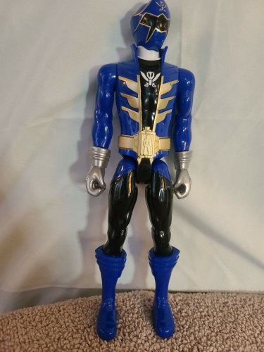 Power Rangers Super Megaforce Blue  Ranger 12 inch Action Figure