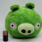 2010 8&acirc;�� Angry Birds Commonwealth Green Pig Bad Piggie Plush Doll