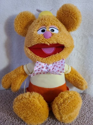 Disney Muppets Babies Fuzzie Bear 14" Singing Song " Muppet Babies Song"