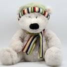 Russ Berrie Bernard the Polar Bear Rikey Austin 12"  White Plush Animal *CLEAN*