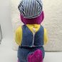 All Aboard Barney Plush Dinosaur Musical/ Talking/Moving Train Conductor*TESTED*