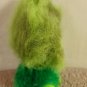 Ty Frizzys Scoops Fuzzy Hairy Monster Plush Stuffed Animal 7" Green Glitter Eyes