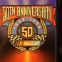 Nascar 50th Anniversary Wall Clock 11" x 22" 393/10k in Circulation *RARE*