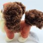 Disney Store Fifi Puppy Dog Plush Stuffed Animal 6" with Collar.