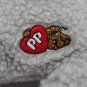 Vtg Tonka New Born Pound Puppies Furries 9" Grey Poodle Dog 1980s Plush Toy