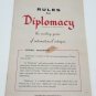 Rare Vtg Avalon Hill Diplomacy Board Game 99% Complete 1981 READ