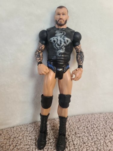 2009 WWF WWE Jakks Randy Orton Wrestling Figure Ruthless Series Unknown **RARE**