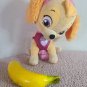 Paw Patrol Sky 11" Plush Chest Light Up Talking Hero Stuffed Animal- big head