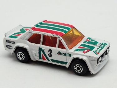 Near Mint 1982 Vintage Matchbox Superfast Fiat Abarth # 74 Alitalia Diecast Car