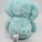 Carters Elephant Blue Aqua White Ears Plush Stuffed Animal Soft Baby TOY 2017
