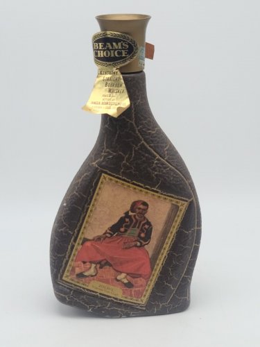 Beam's Choice Zouave Van Gogh Jim Beam Decanter Bottle Liquor Empty