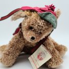 Hallmark BUDDY HOLLYDAY 10" Christmas PUPPY DOG plush w/Tag  Bunnies by the Bay