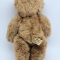 Vermont Teddy Bear Plush 11" Stuffed Animal Jointed Brown Tan Fur  CLEAN