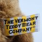 Vermont Teddy Bear Plush 11" Stuffed Animal Jointed Brown Tan Fur  CLEAN