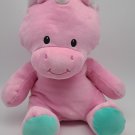 Animal Adventure WelloBeez™  Antimicrobial Plush Unicorn Pink Stuffed 14" CLEAN