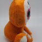 AURORA 8" Halloween Orange Skeleton Girl Plush Stuffed Animal Bow EUC