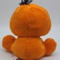 AURORA 8" Halloween Orange Skeleton Girl Plush Stuffed Animal Bow EUC