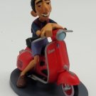 Disney Luca Movie Ercole & Vespa Scooter PVC Figure Cake Topper Disney Store