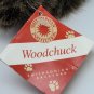 VINTAGE SMITHSONIAN BACKYARD WOODCHUCK PLUSH 6" STUFFED ANIMAL FURRY BROWN 1995