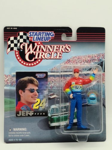 1997 STARTING LINEUP - WINNER'S CIRCLE - JEFF GORDON - (WITH PEPSI LOGO)